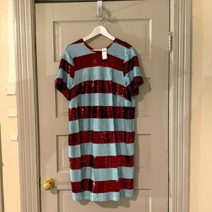 NWT Maeve by Anthropologie sequin mini dress, XL